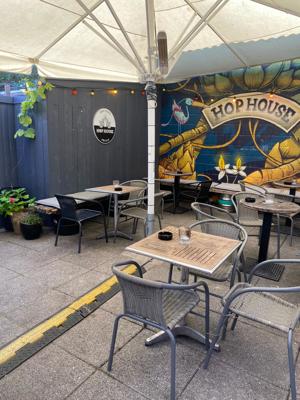 Den hyggelige Biergarten